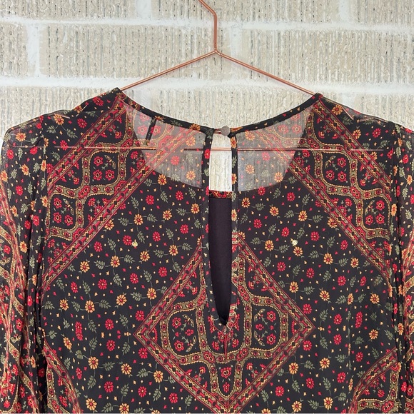 ANTHROPOLOGIE Akemi+Kin Munro Embellished Sheer Tunic Dress - Picture 7 of 8